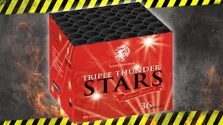 Triple Thunder Stars | Bonfireworks | 6241