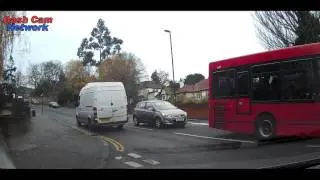 Angry Motorist Road Rage With Cyclist UK Dash Cam