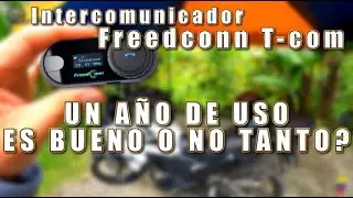 Intercomunicador TCOM FreedConn UN AÑO DE USO