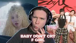 DANCER REACTS TO Baby DONT Cry - ‘F Girl’ MV & Stage Performance Videos / #SeatinReacts