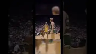 Kareem Abdul-Jabbar and Larry Bird￼ fight#nba#basketball#fight￼