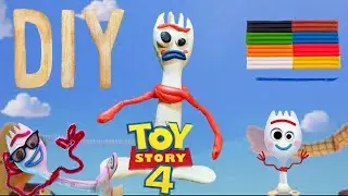 DIY - Вилкинс. Toy story/История Игрушек. Лепка из пластилина. #5