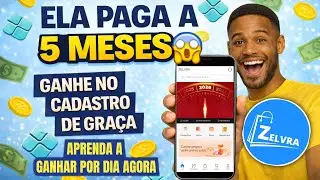 PLATAFORMA 𝗭𝗘𝗟𝗩𝗥𝗔 a LONGO PRAZO PAGANDO Para SACAR R$11 no PIX - Ganhando por Dia! 