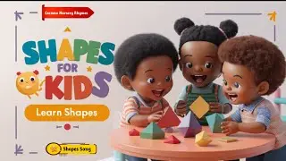 Sing along Shapes Song - with lyrics (featuring Debbie Doo)