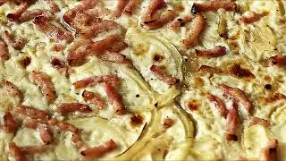 Tarte flamb&eacute;e | Recette gourmande