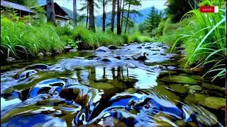 Let Your Thoughts Fade — Piano & River Sounds for Sleep | 10 Hours