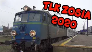 PKP Intercity Pociąg TLK Zosia 2020: Zdeklasowane Wagony | Warszawa Zachodnia dworzec PKP odjazd RP1
