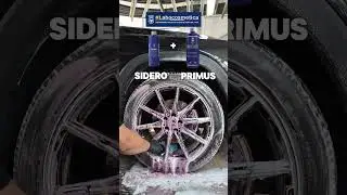 Safest rims and tyre wash! ⚠️ #labocosmetica #detailing #cardetailing #carwash #detailingworld