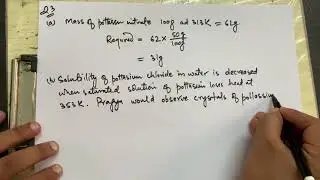 Q3|Pragya tested the solubility of three different substances at different temperatures and collecte