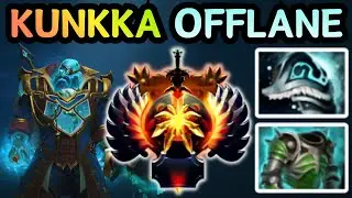 🔥 NEW PATCH 7.40b KUNKKA OFFLANE X MARK SETS EVERYTHING UP | DOTA 2 GAMEPLAY 🔥