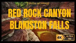 Red Rock Canyon & Blakiston Falls Waterton | 4K Video 2024 | Explore with Gagz