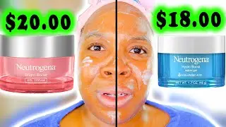 Neutrogena Hydro Boost Water Gel vs. Neutrogena Bright Boost Gel Cream! Hydro Boost vs. Bright Boost