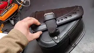 Swing arm bag или боковая сумкa на маятник Softail Harley-Davidson