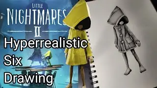 Little Nightmares 2 Six artwork/sketch || Theme Remix