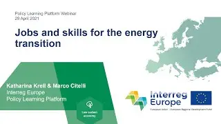 Jobs and skills for the energy transition