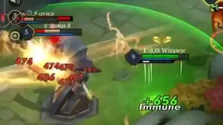 EVOS Wiraww - Thepower of Kebelet BAB - MURADD GAMEPLAY-Arena Of Valor