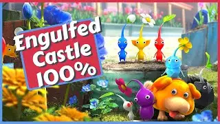 Engulfed Castle 100% in Pikmin 4