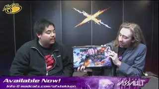 Street Fighter X Tekken Products by Mad Catz - Preview Unboxing On Cross Assault