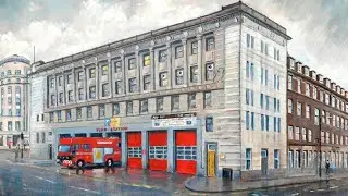 INSIDE PILGRIM STREET FIRE STATION AND UNDERGROUND AIR RAID SHELTER NEWCASTLE