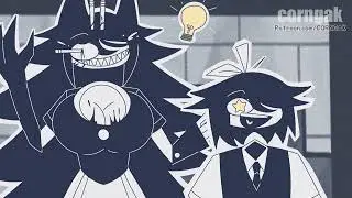 ZOMBIE UNIVERSE MISS CIRCLE AND ABBIE THE FIRST TIME┃Fundamental Paper Education Animatic +18