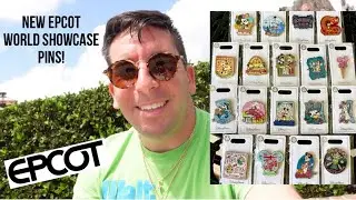 New EPCOT World Showcase Pin Releases for 2021 at Walt Disney World!
