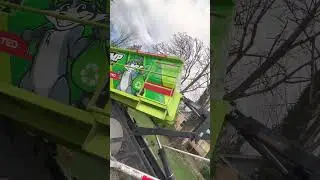 Fast & Efficient construction debris cleanup! #dumpsterrental #junkremoval #wastedisposal #cleanup