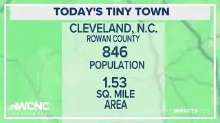 Today's tiny town: Cleveland, North Carolina