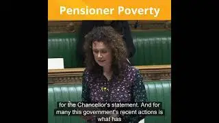 Pensioner poverty: the UK Government must act