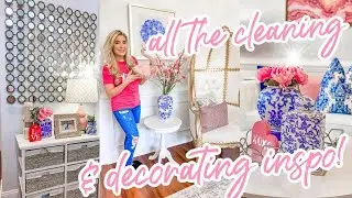 ULTIMATE DECORATE & CLEAN WITH ME 2021 | VALENTINES DECOR IDEAS | CLEANING MOTIVATION MUSIC Love Meg
