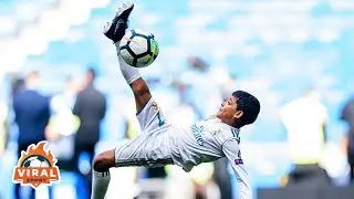 Cristiano Ronaldo JR | Like Father, Like Son With Crazy Skills and Goals 2018