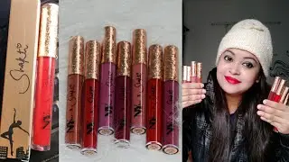 NYbae X Shakti Liquid Lipstick Review and Swatches| NYbae X Shakti