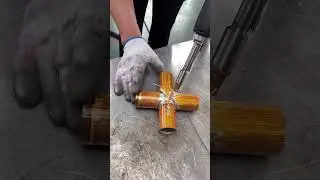 Unbelievable Laser Welding! Wood Look Metal Welding 🔥#LaserWelding #WeldingTechnology #MetalWelding