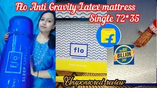 Flo Anti Gravity Latex Mattress Unsponsored review | Best latex mattress Review |