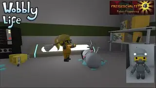 Randale in der Roboterfabrik und der Robo Fluganzug in Wobbly Life