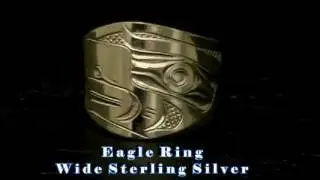 Eagle Ring Native Northwest American Indian