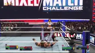 Wwe2k24 Mixedgender tag tournament