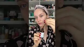 Витамин С или пептиды меди? Утренний уход #витаминнаясыворотка #уходзакожей #рутинауходазакожей #...