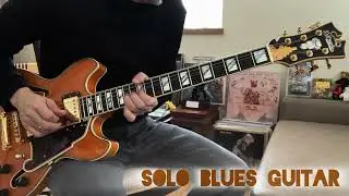 SOLO BLUES GUITAR KEY IN E, D&rsquo;Angelico Excel Mini DC, SUPRO DELTA KING TUBE AMP