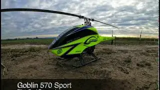Goblin 570 Sport | smooth 3D flight | 4K