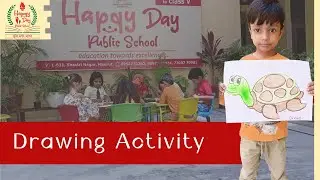 Drawing Activity In Happy Day Public School | #shorts