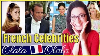 🇫🇷 Famous French Celebrities' names + movies to help you practice your French R