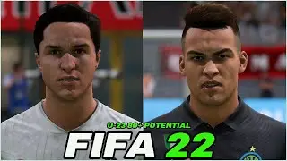 FIFA 22 | ALL SERIE A U-23 PLAYERS 80+  POTENTIAL WITH REAL FACES