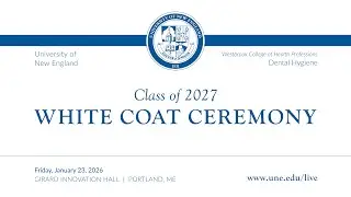 UNE Department of Dental Hygiene Hosted Annual White Coat Ceremony