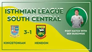 Ben post match thoughts v KINGSTONIAN - 29 October 2025