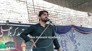 Masaib Hazrat Abbas as | Zakir Syed Ghulam Hussain Shah | 17 August 2025 | Babarloi | New Majlis