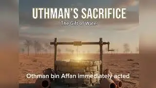 The Gift of Water: Uthman's Legendary Charity & The Well of Rūmah | A Lesson in Islamic Giving