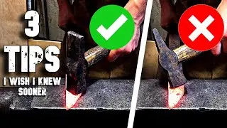 3 EASY TIPS Every Beginner Blacksmith Needs to Know!