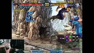 Banishing strike one hand. 