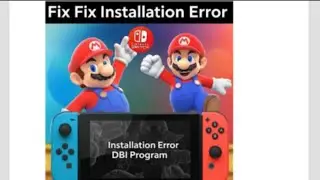 Nintendo Switch error de instalaci&oacute;n DBI. Instalaci&oacute;n Abortada