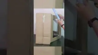DIY Kitchen Play Set Toy For Kids Made of Cardboard without Using Hot Glue